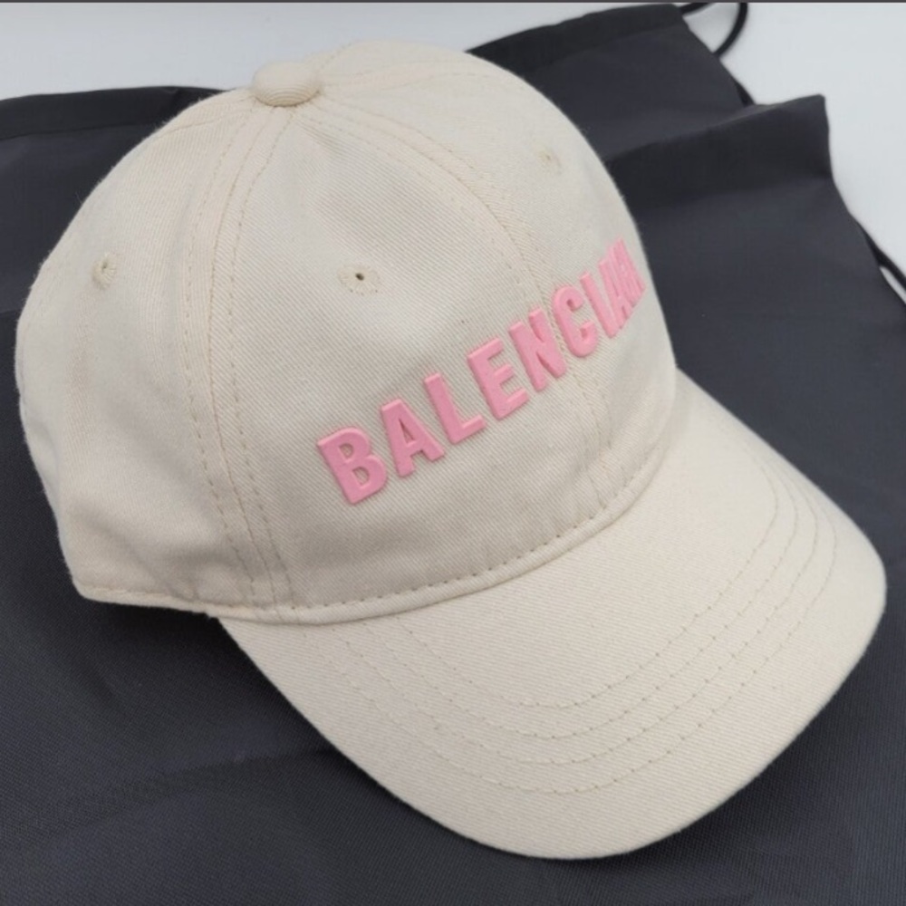 BALENCIAGA TAN PINK HAT